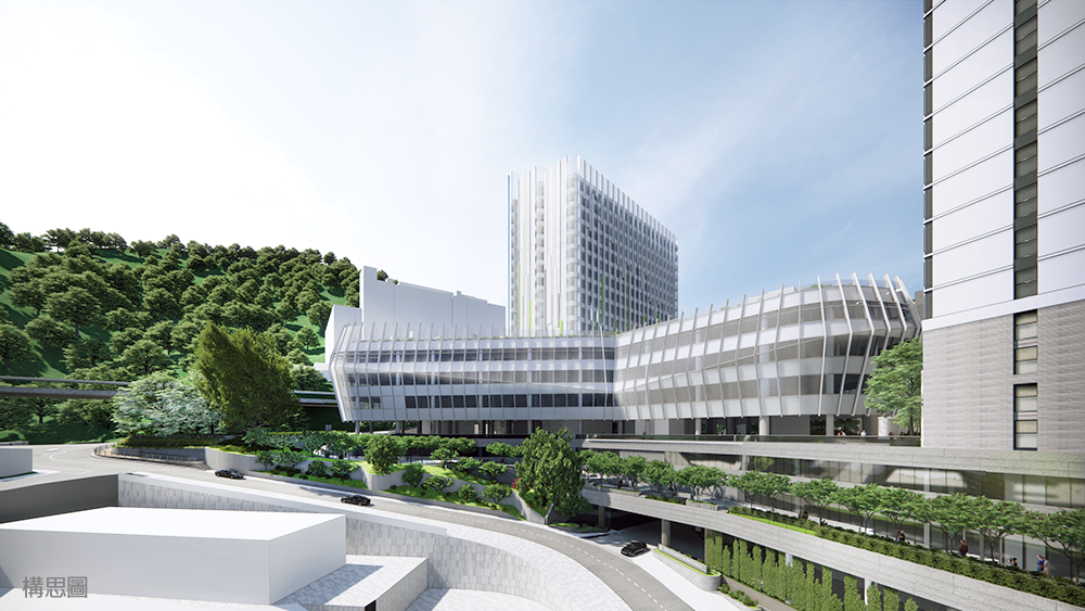 Phase 1 includes an new Academic Complex for HKU Business School