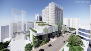 Phase 3 buildings for Pokfield Campus Development
